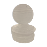 10 textured altuglas coaster