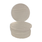 Set de 10 dessous de verre en altuglas texturé