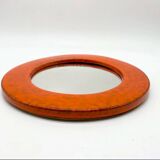 Miroir céramique glaçure « orange », 1960s