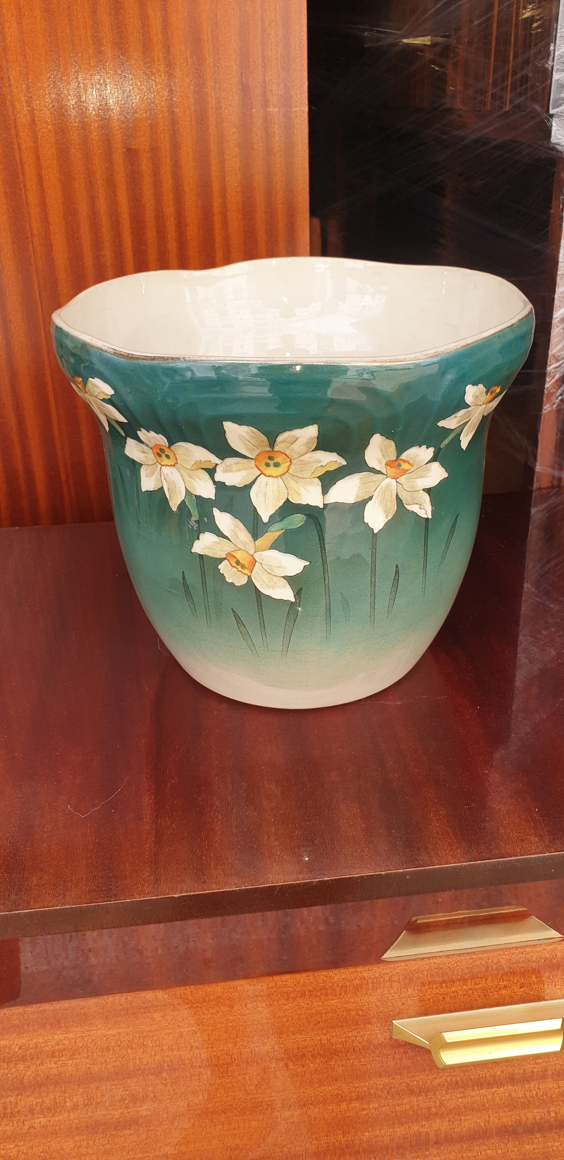 Cache pot old earthenware Fives Lille