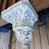 Stand, corbel, wall console (small) in stucco leaf ornament