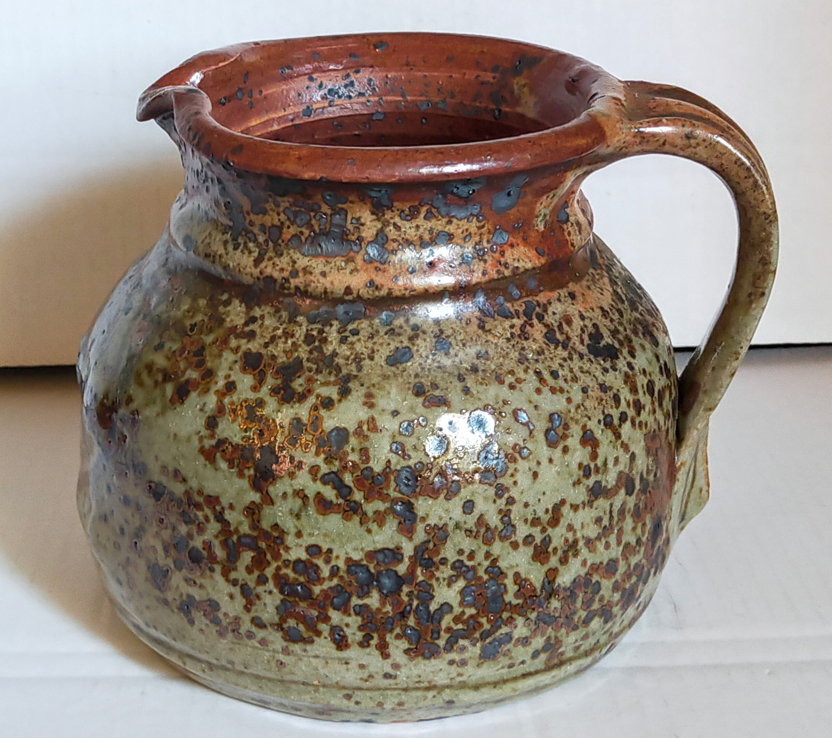 Traditional pottery sandstone pyrite Art-popular XIXth