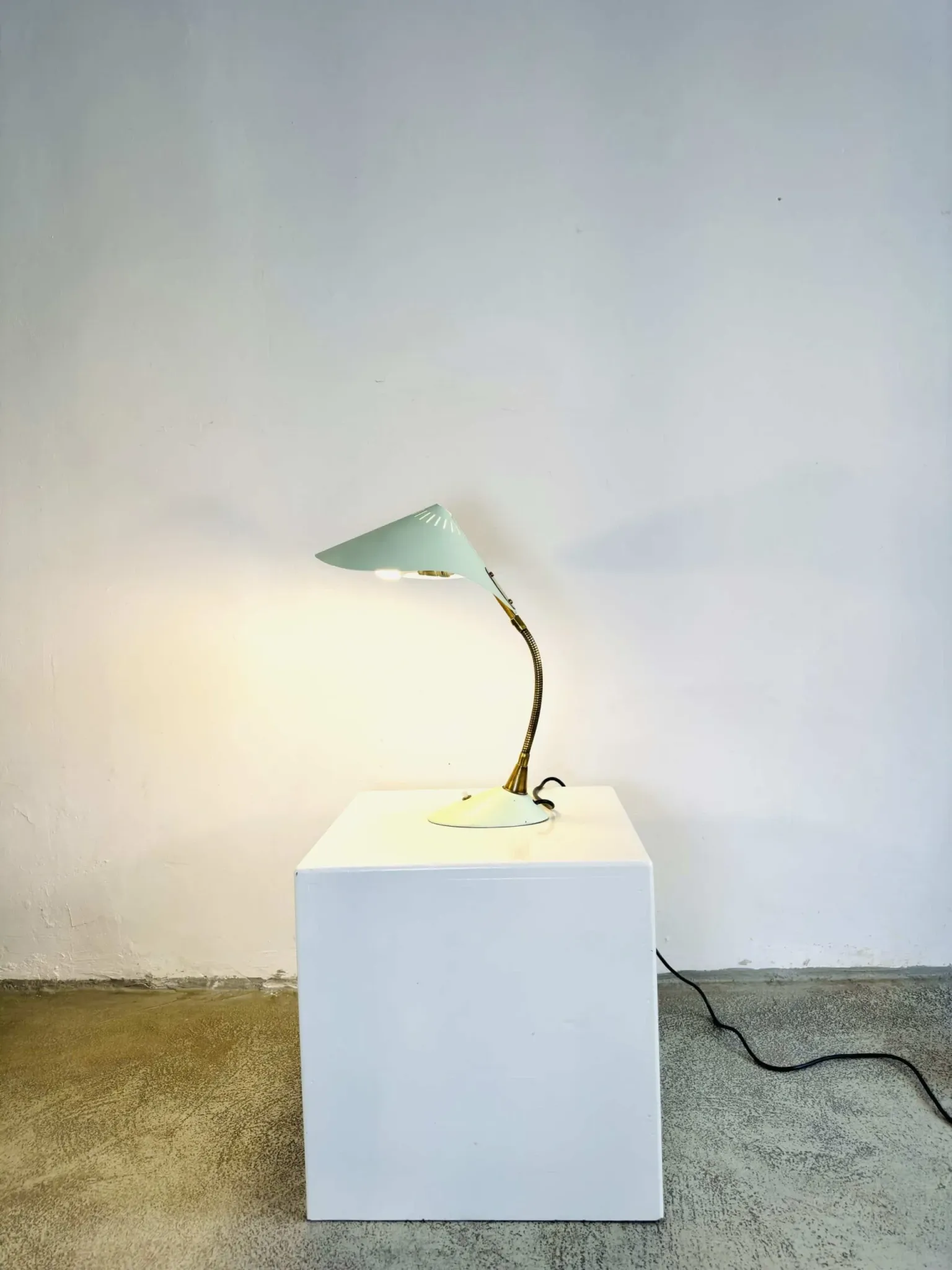 Cobra Desk Lamp By Gebrüder Cosack, Germany, 1950S
