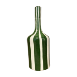 Ridged handmade vase
