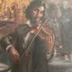 Nestor, peintre Espagnol du XXe siècle - Huile sur toile - Violoniste