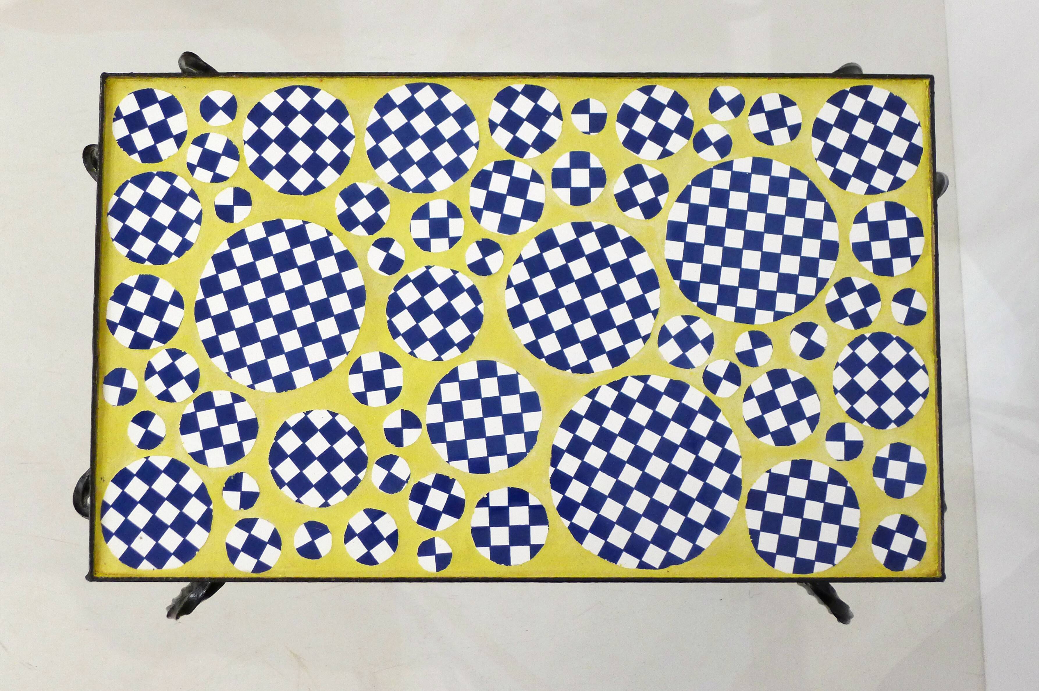 Mosaic coffee table