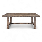 Solid oak farmhouse table