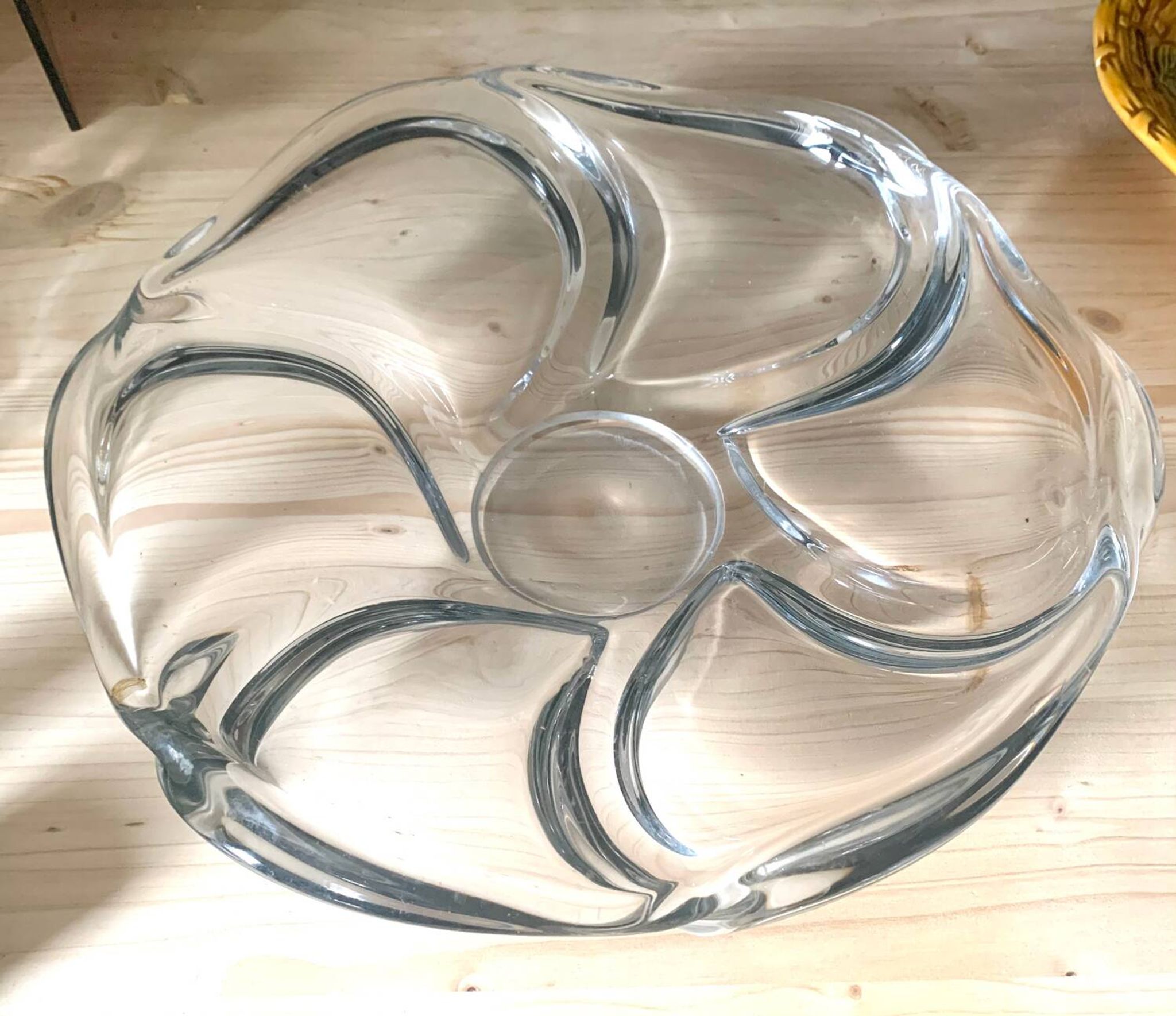Grand plat cristal de Vannes