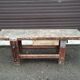 Solid wood workbench