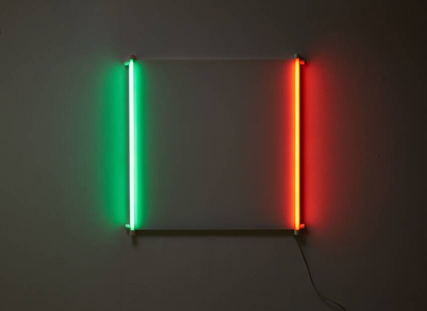 Aldo van den Nieuwelaar rare 'Outline' Light Object for Nila Lights 1983