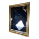 Gold Beveled Mirror