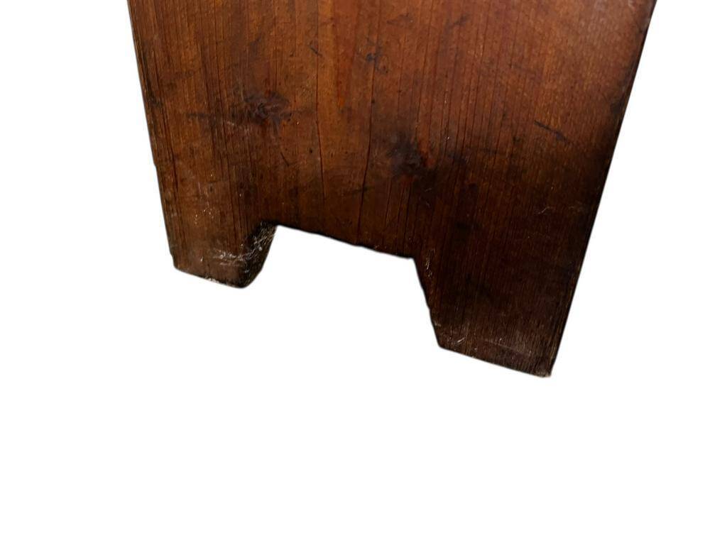 XL vintage solid wood bench / bench