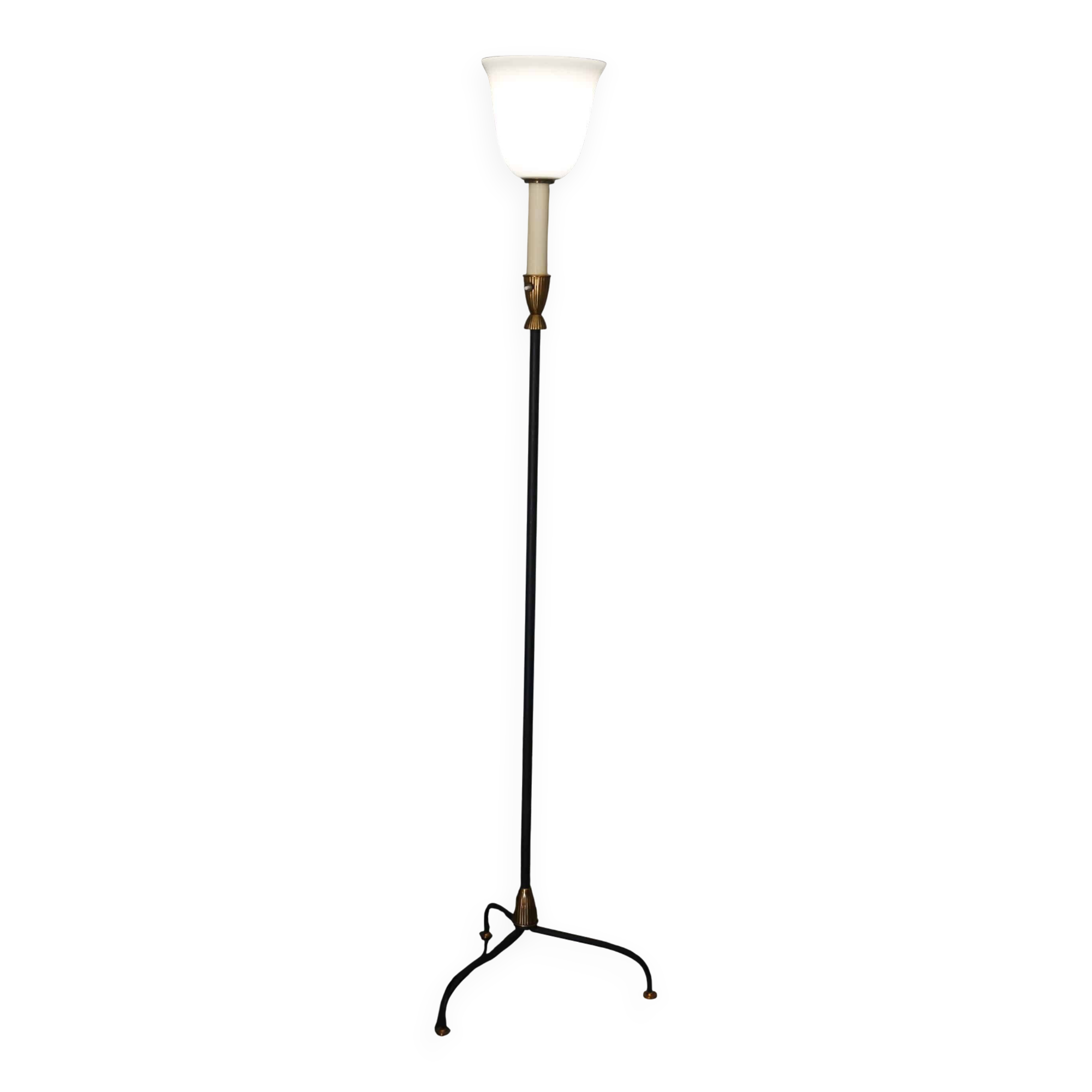 Large Art Deco retro floor lamp, 1920s