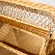 Wicker bench