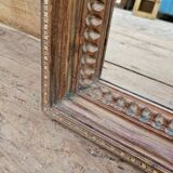 Burmese teak mirror