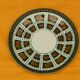 5 vintage ceramic dessert plates Boch Belgium