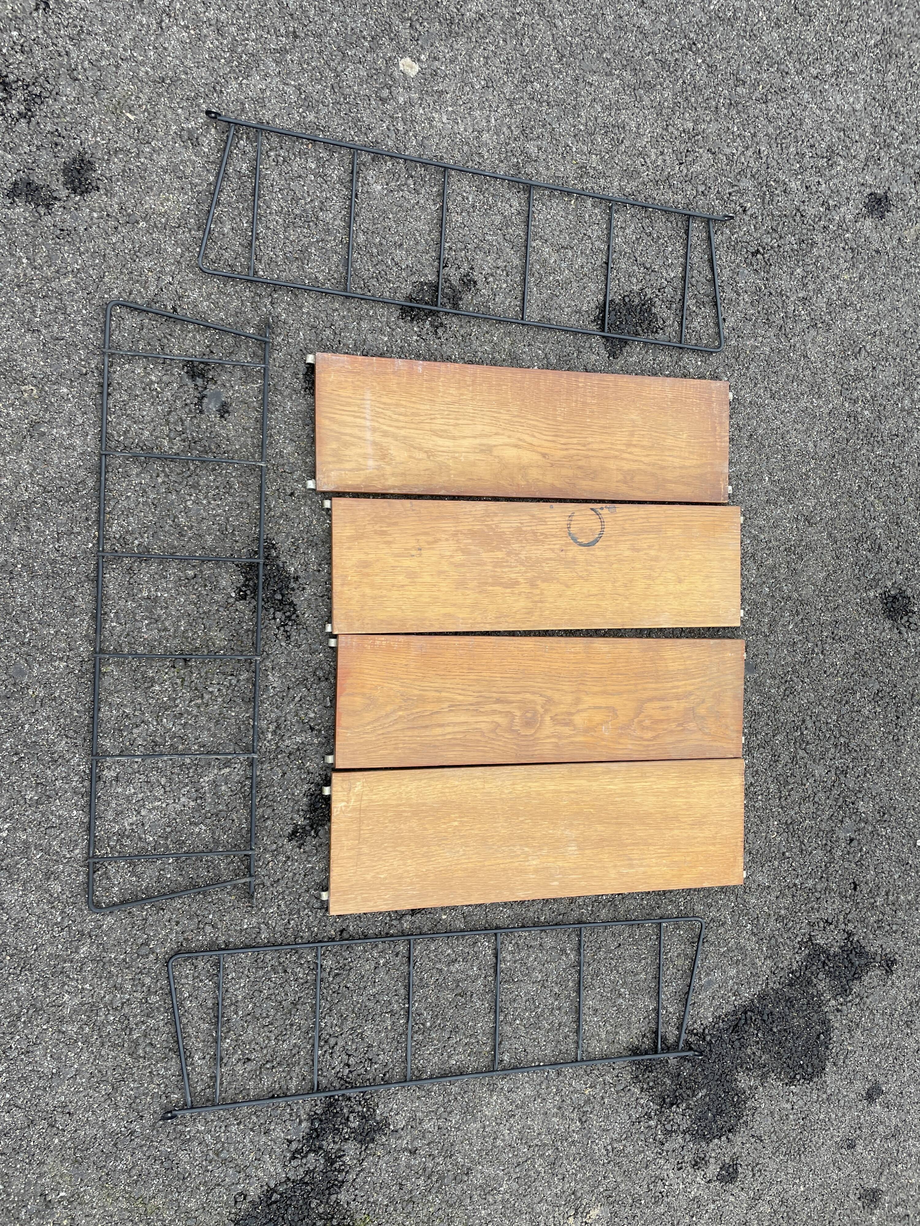 Double Wall Shelf Strinning, Kajsa & Nisse Strinning For String, 1970s