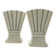 Pair of "Orchies" Art Deco vases, 1930s
