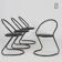 Zorro chair by Hiroyuki Yamakado, circa 1985
