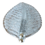 Barovier & Toso Murano glass leaf wall light