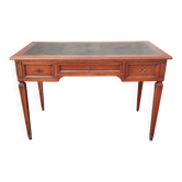 Cherry wood desk in Louis XVI style