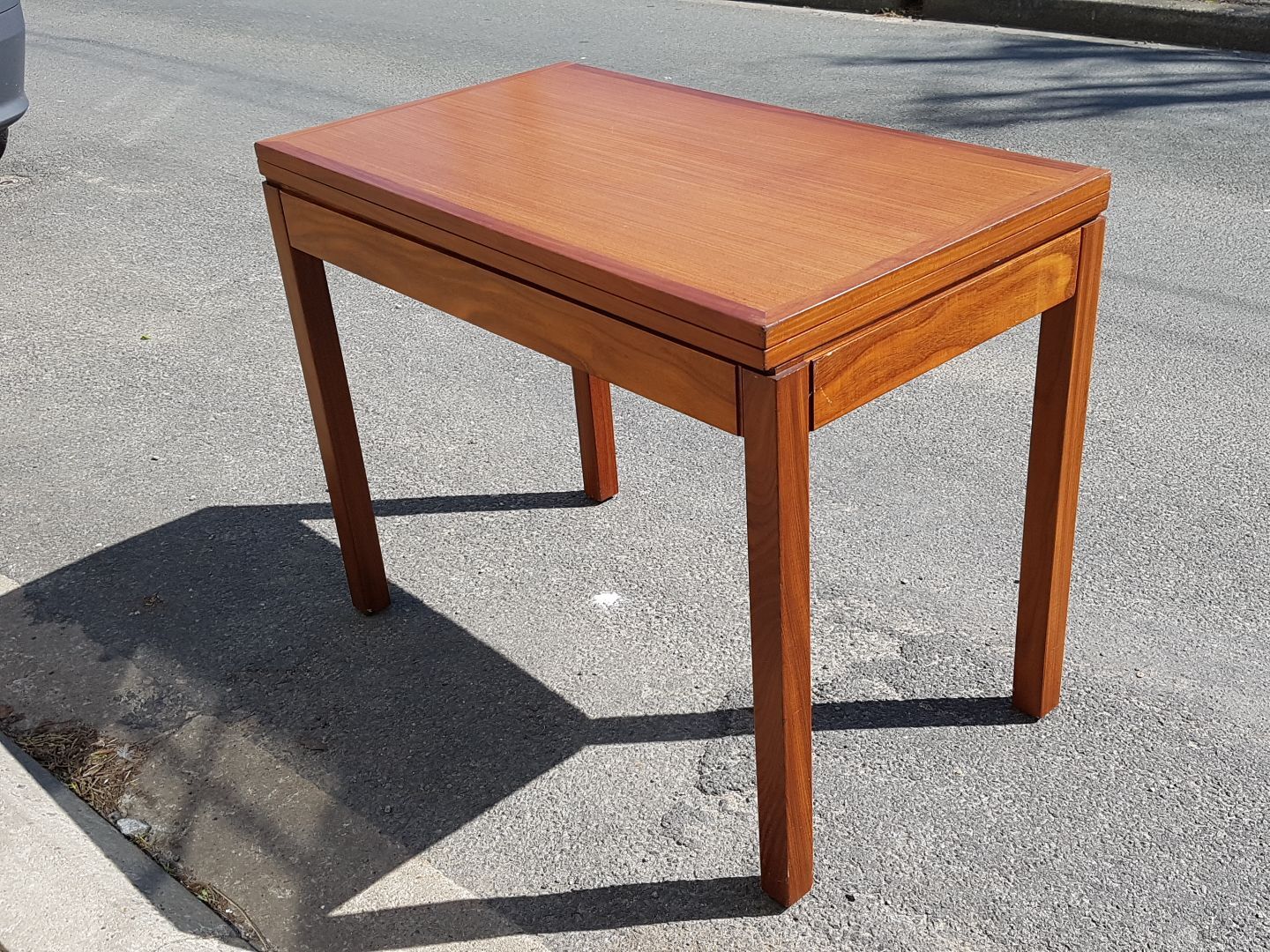 Scandinavian teak vintage 1960 game table