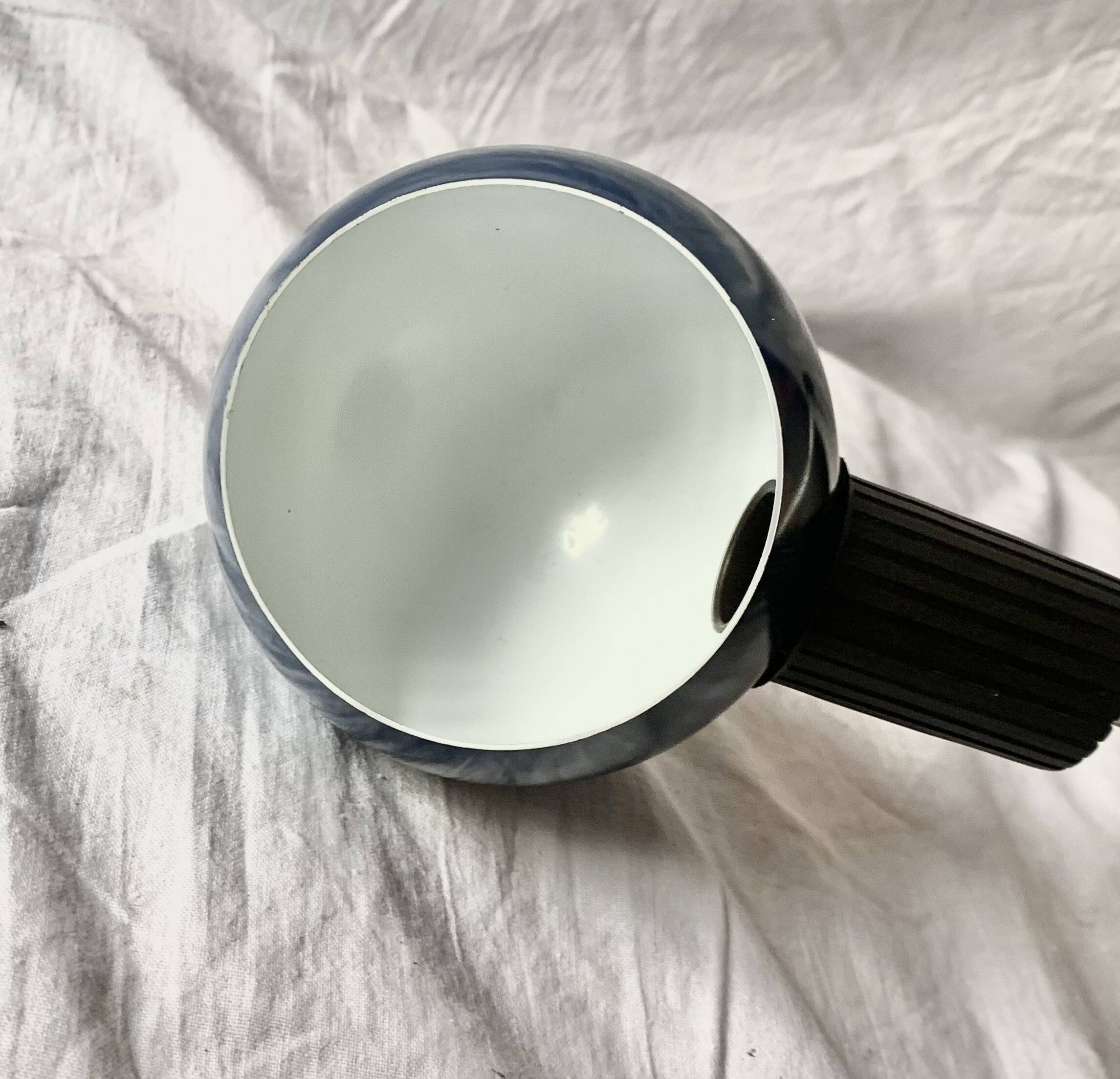 Lampe de bureau Eyeball bleue Veneta Lumi