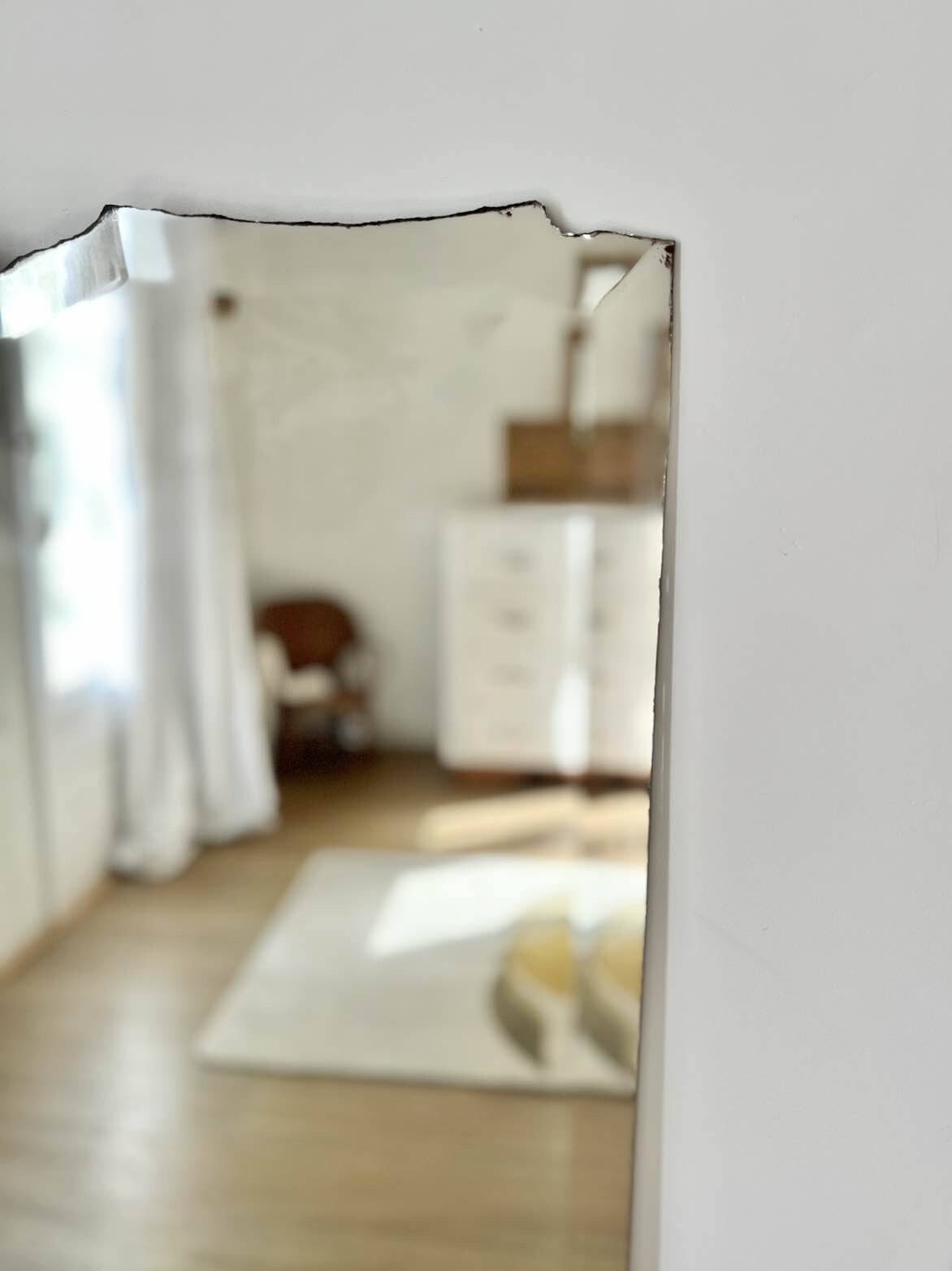 large art-deco mirror