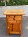 Vintage solid wood chest of drawers from the 1980s.