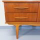 Small vintage Scandinavian teak sideboard from the 60s