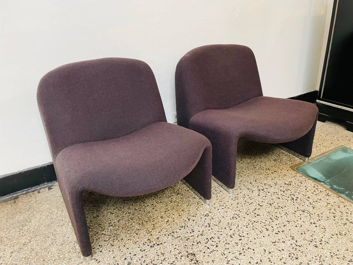 Alky Chairs by Giancarlo Piretti for Anonima Castelli, Italy, 1970s, Set of 2