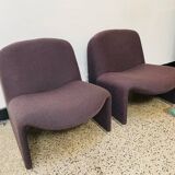 Alky Chairs by Giancarlo Piretti for Anonima Castelli, Italy, 1970s, Set of 2