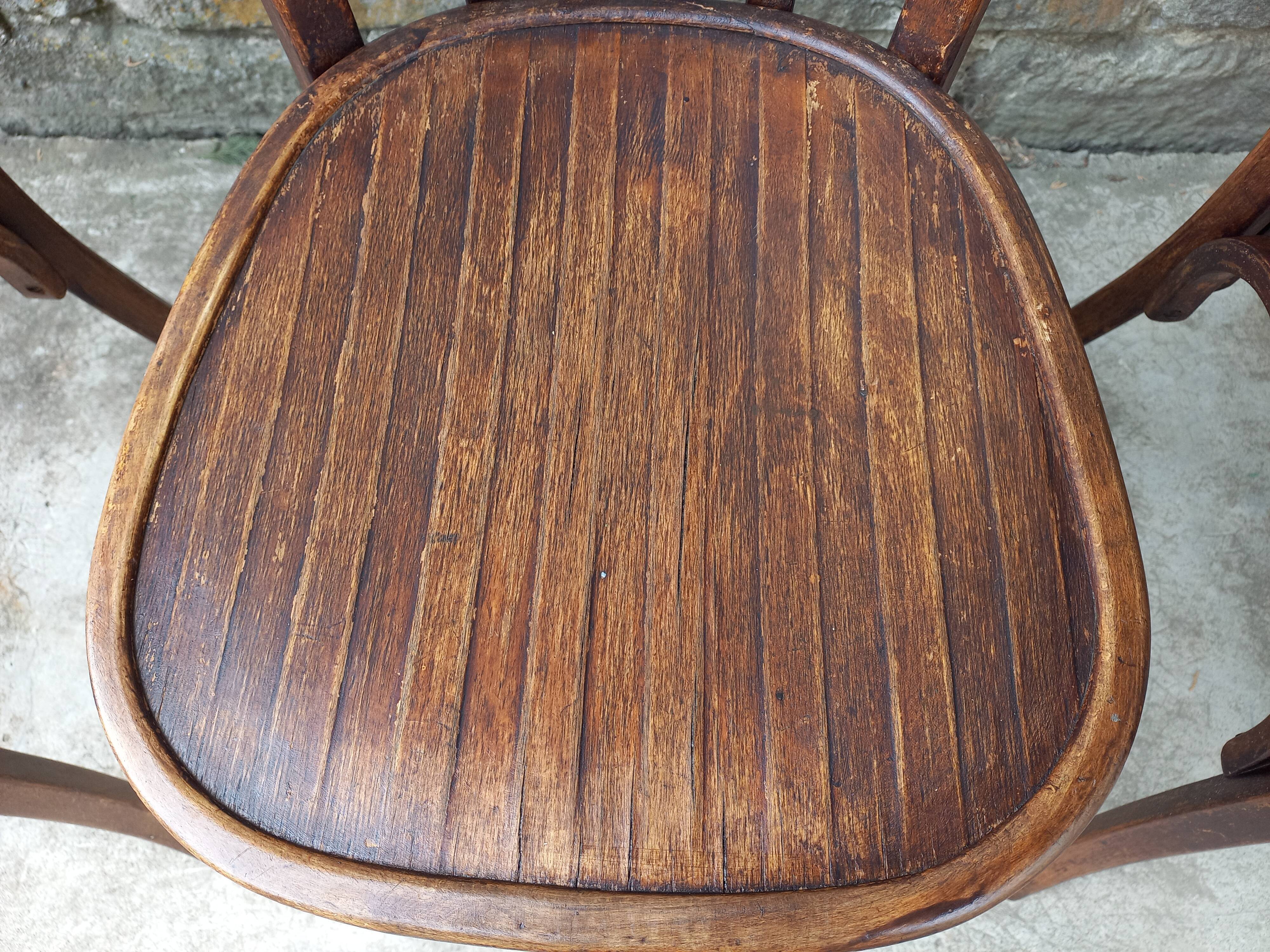 Set de 4 chaises bistrot Baumann