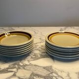 Lot of 12 Keramos plates 1970