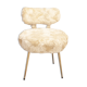 Chaise moumoute vintage Pelfran