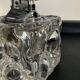 Vintage lighter from the 70s in molded glass