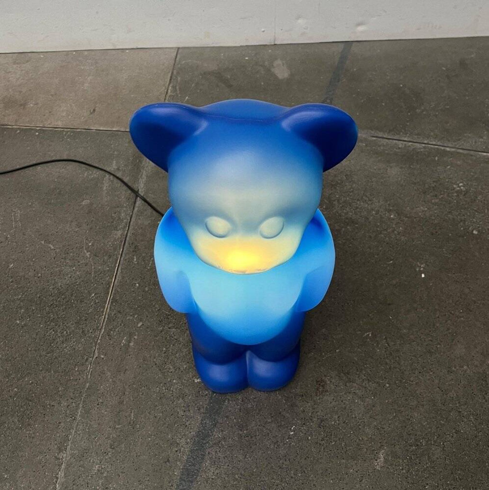 Postmodern Floor Lamp Bear Lumibär German by Klein & Leidig for Flötotto, 1990s