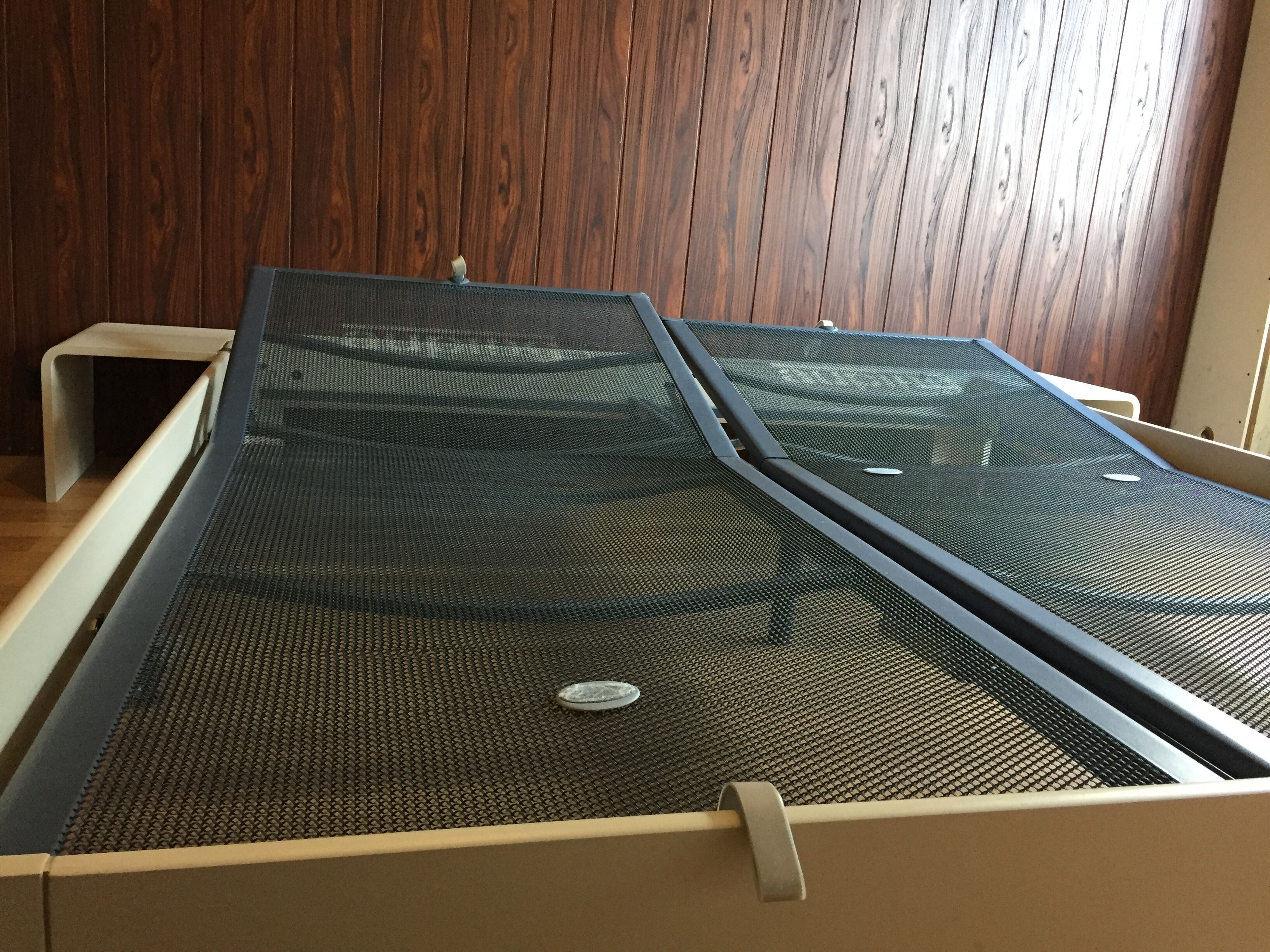 70s Design Bed by Frans De The Hague for Auping Model Auronde