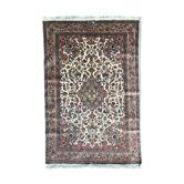 Vintage pakistan en laine st soie fait main 127x192 cm