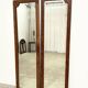 Pair of antique Art Deco mirror doors