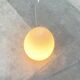 Vintage Murano glass egg floor lamp whirlpool by Vetri Murano