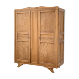 Parisian wardrobe art deco 1930 removable wardrobe beech solid