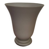 Grey opaline tulip lamp, Art Deco, typical 1930s