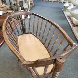 Old gooseneck cradle