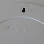 Vintage Mirror: Mid Century White Plastic, Gilac France 1970s