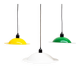 Lampades Lampiatta émaillées de Jonathan De Pas & Donato Durbino & Paolo Lomazzi pour Stilnovo, 1971, lot de 3