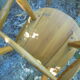 4 chaises en pin vers 1980