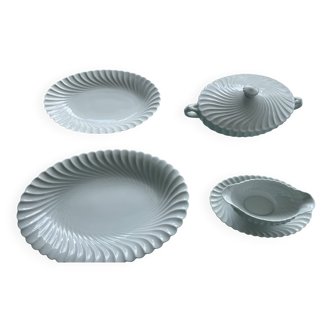 Différents plats porcelaine de limoges haviland torse