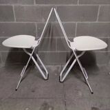 Pair of folding chairs Dafne by Gastone Rinaldi