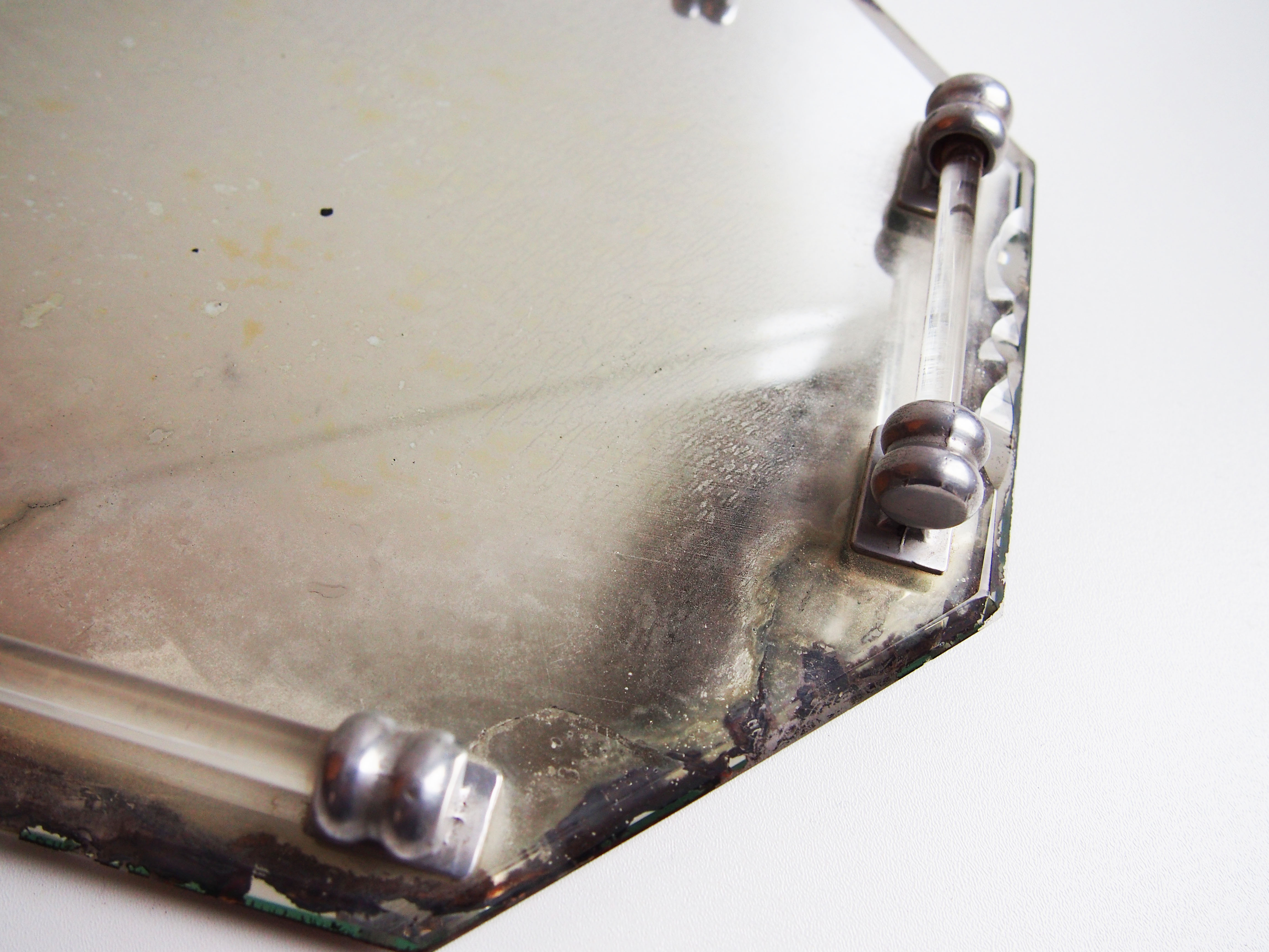 Art deco mirror tray